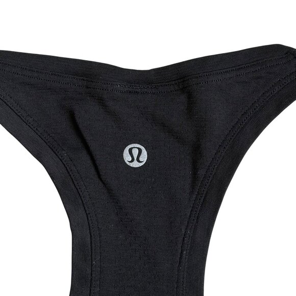 Lululemon Swiftly Tech Racerback Tank Top Hip Length (Black) - Size 10 - Picture 3 of 11